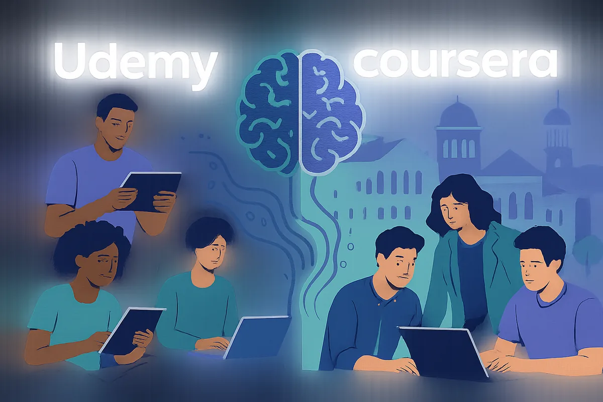 Udemy vs Coursera: Which Is Best for Learning AI as a Beginner?